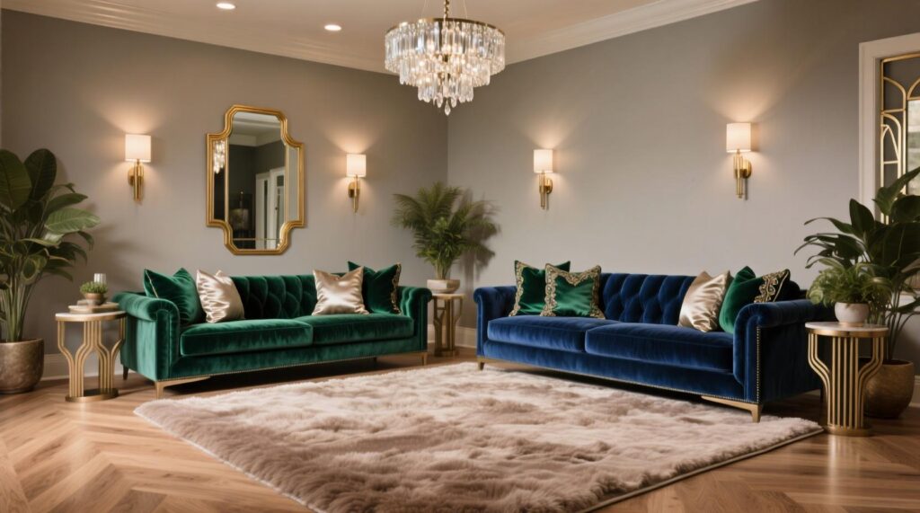 Plush Glamor for Modern Deco Rooms