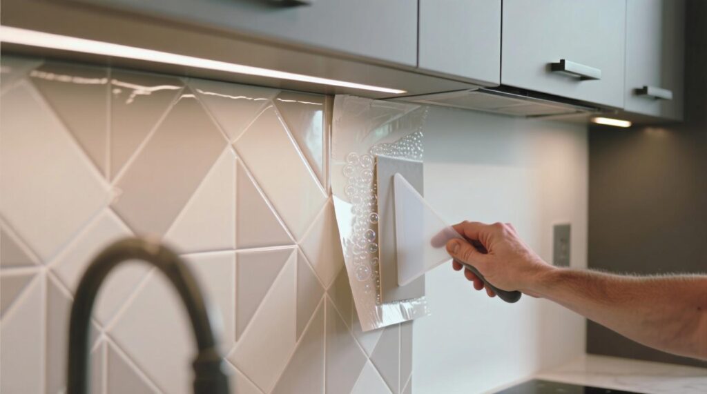 Pre-Cut Vinyl Tile Decals for Hassle-Free Installation