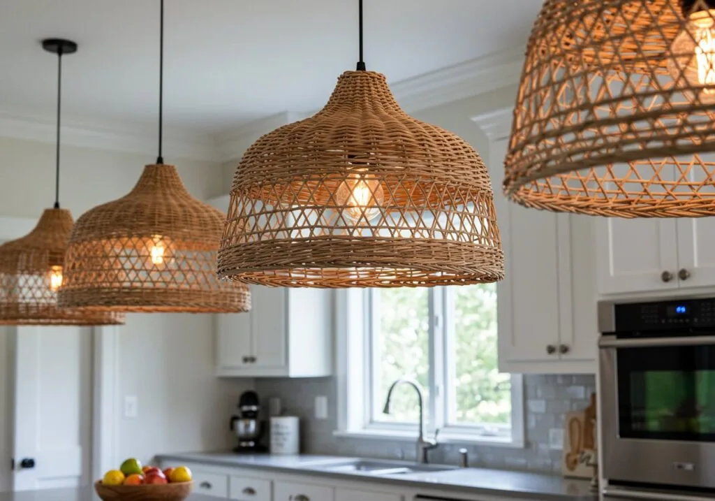Rattan Lights for Natural Warmth