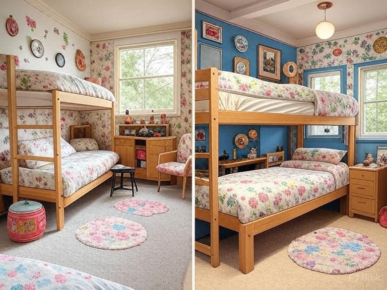 Shared Bedrooms Reimagined for Function and Fun
