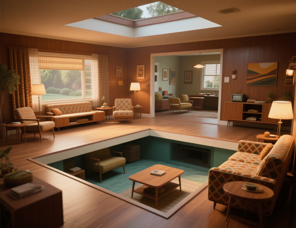 Sunken Living Room