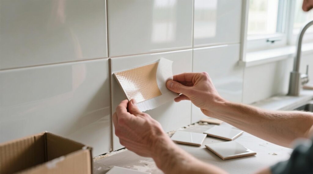 The Appeal of Self-Adhesive Tiles