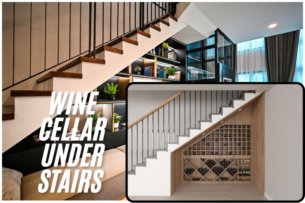 Wine Cellar Under Stairs Design