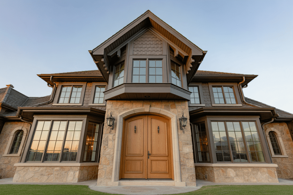 Tudor Family Home with Backyard Views