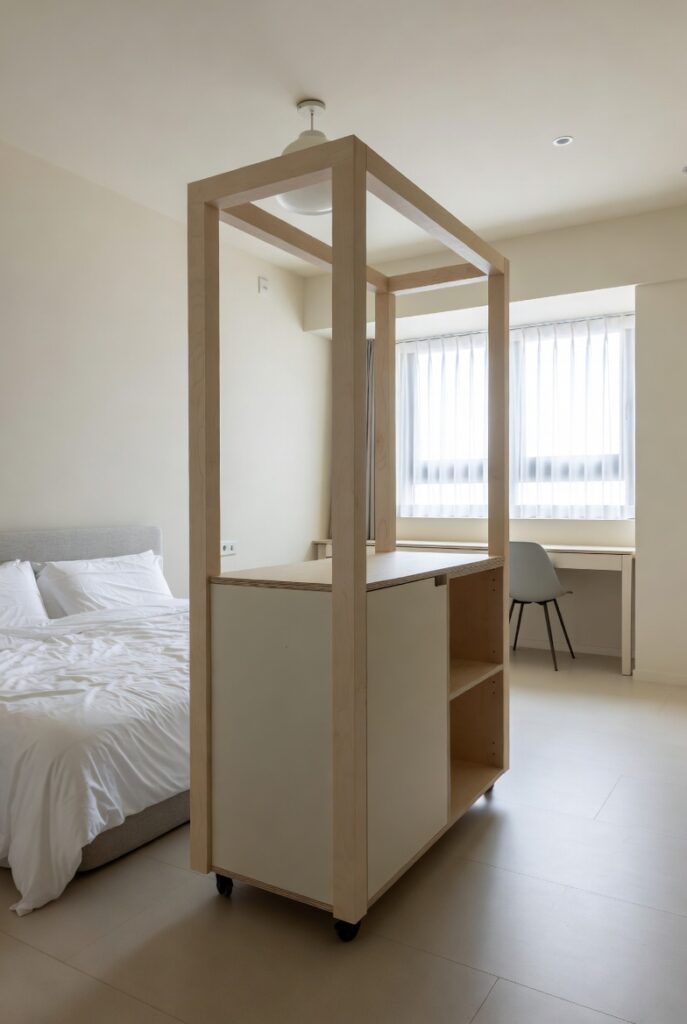 Compact Layout With Floating Island