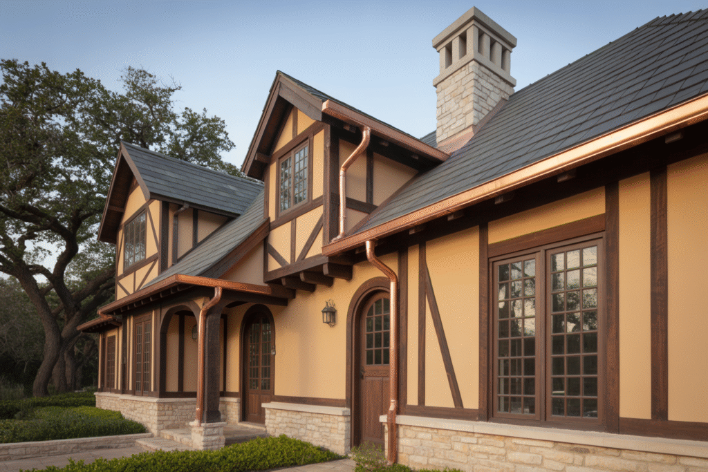 Tudor Split-Level with Modern Flow