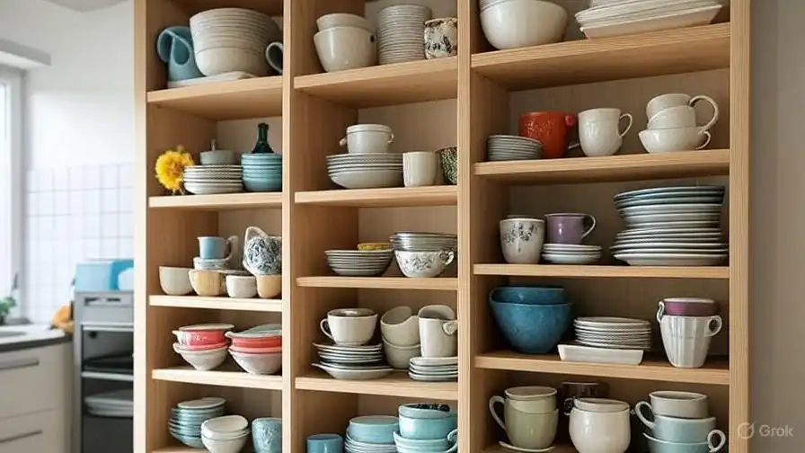 Use Open Shelving for Easy Access