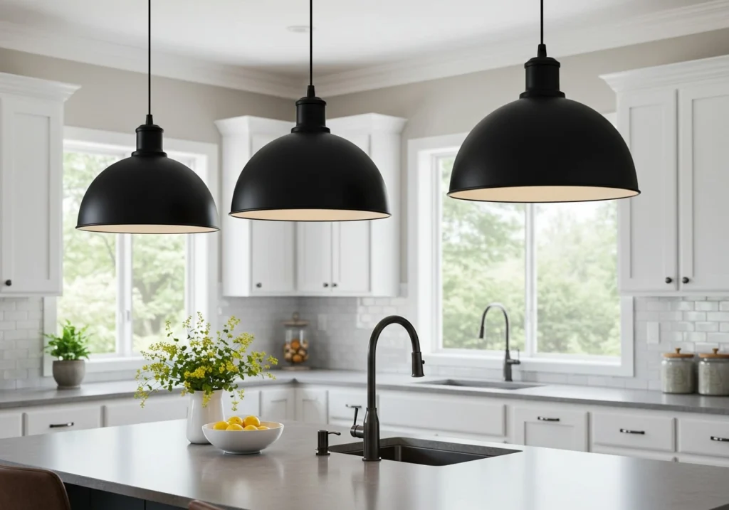  Matte Black Finish for Contrast