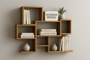 Modern Bookshelf Design on Wall: A Stylish and Functional Upgrade