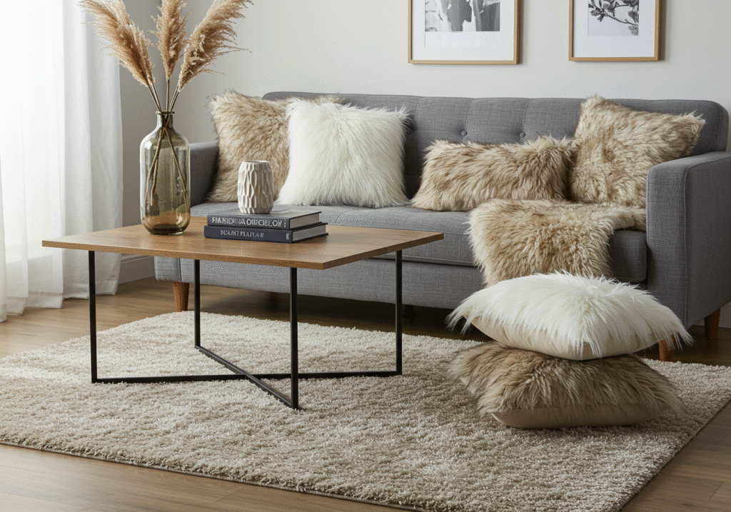 Faux Fur Accents
