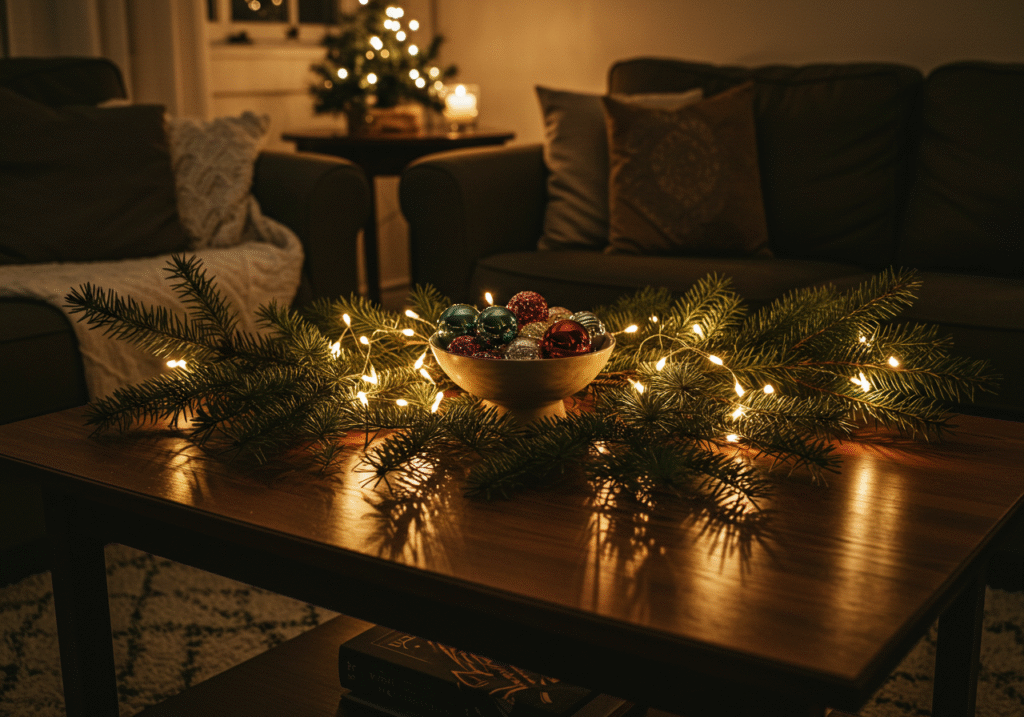 Display a Winter Centerpiece