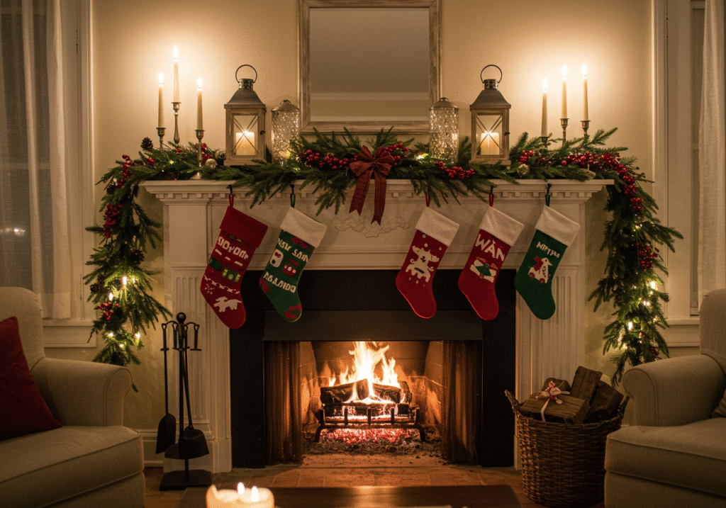 Dress Up the Fireplace