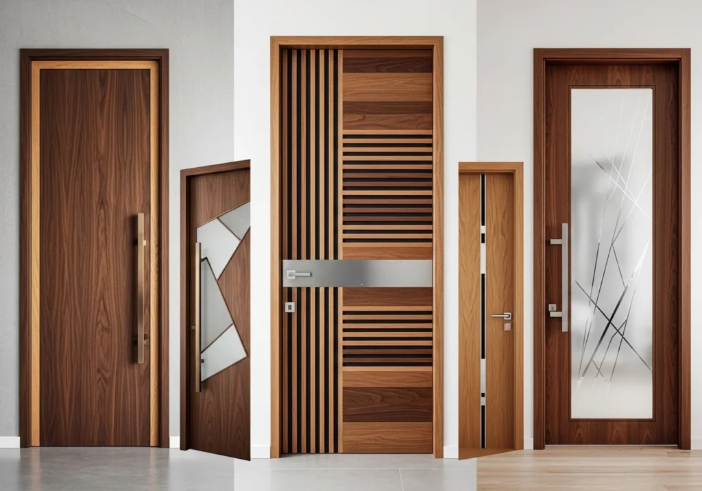 Wooden Doors with a Modern Twist