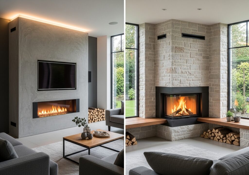 Flush-Fit or Corner Installations