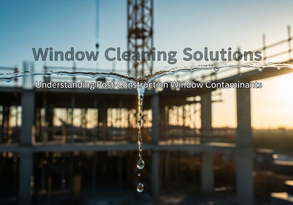 Understanding Post-Construction Window Contaminants