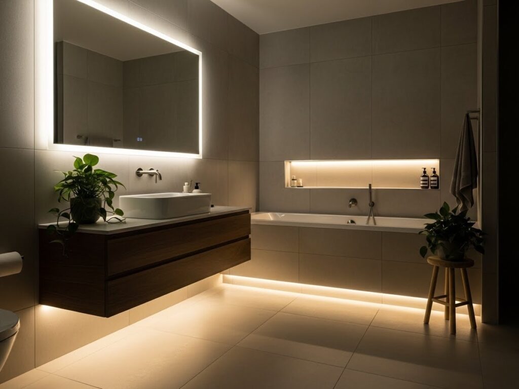 Bathroom Waterproof LED Strip Lighting