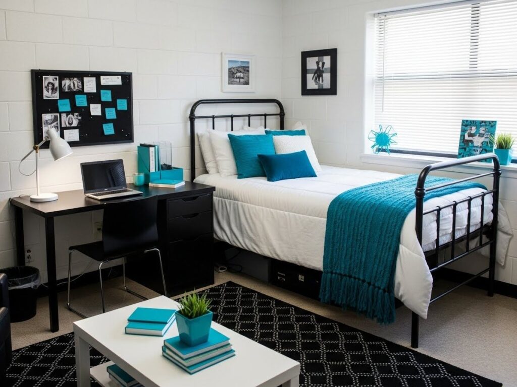 Black, White, and One Bold Accent Color