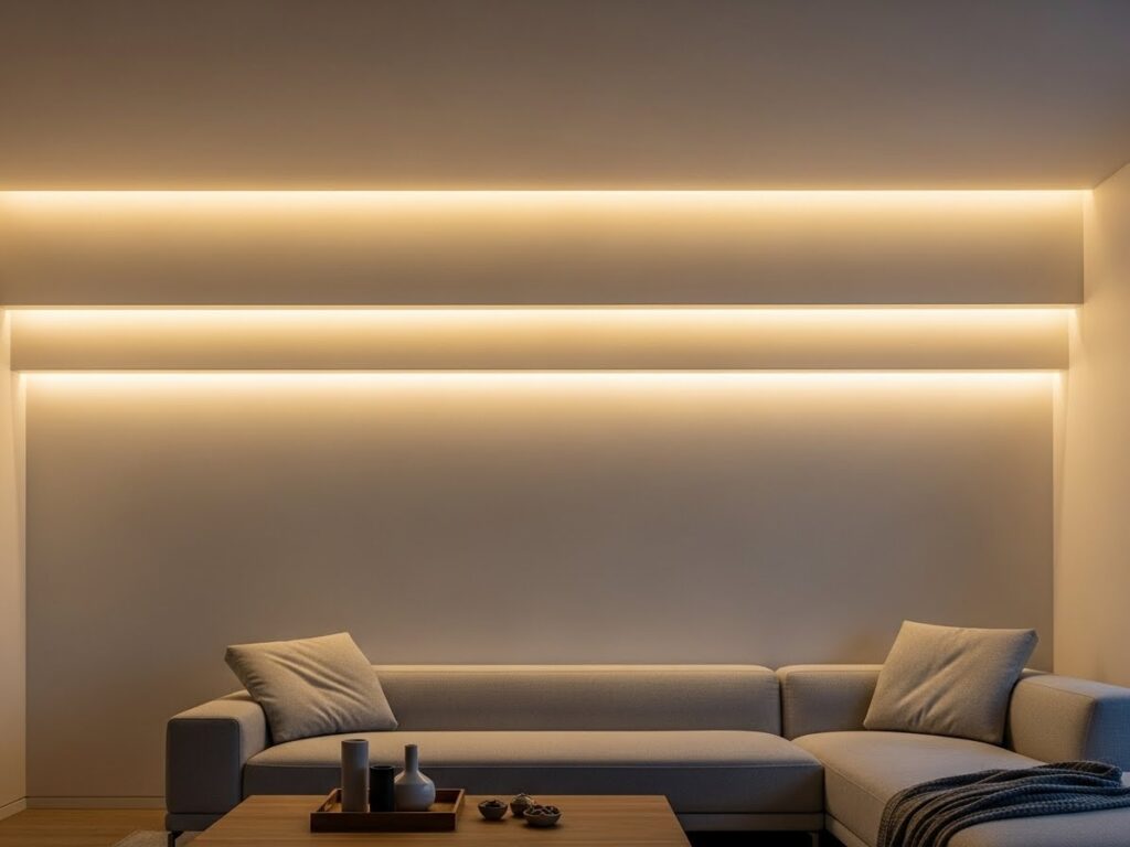 Cove Lighting With LED Strips