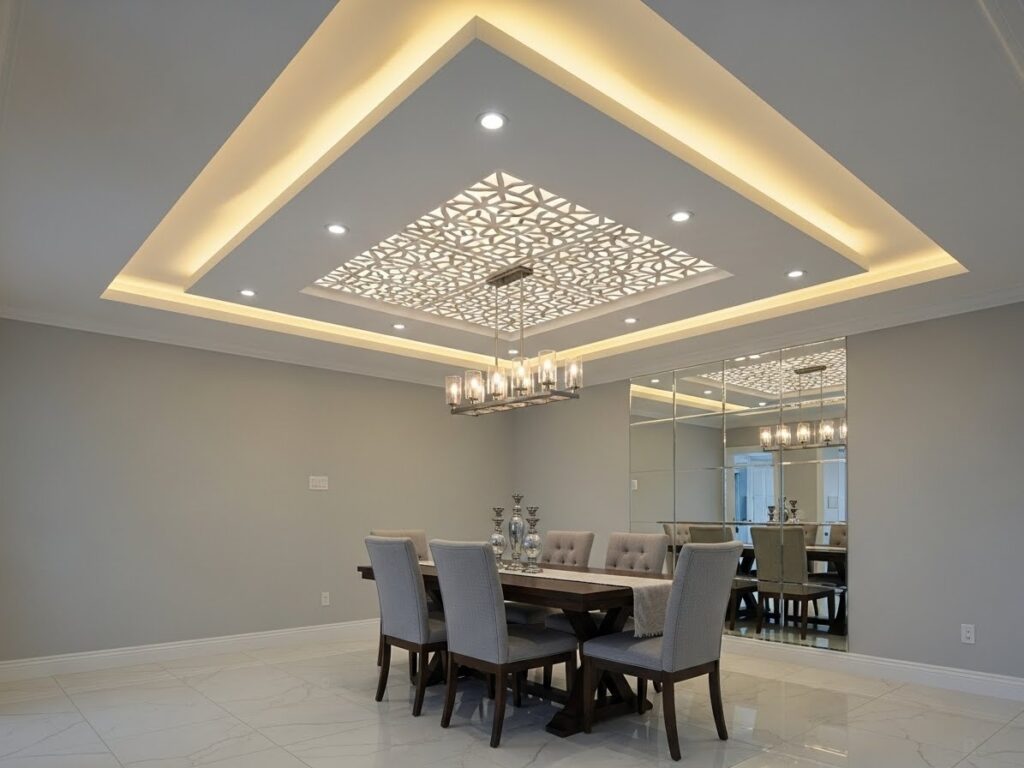 Dining Room POP Ceiling Ideas to Elevate Dining Spaces
