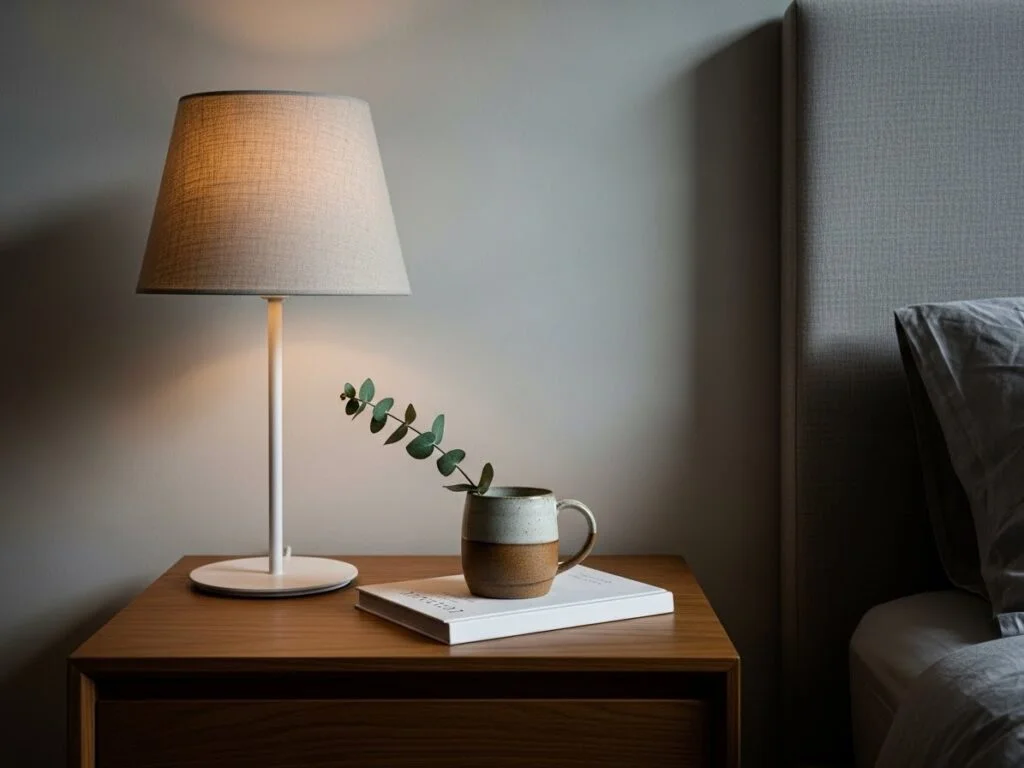 Minimalist Nightstand Styling for a Calm Bedroom