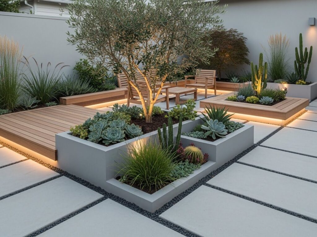Minimalist Outdoor Garden for Calm Spaces