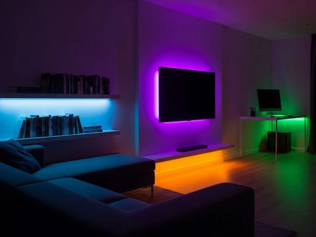 Mood Lighting With RGB LED Strips