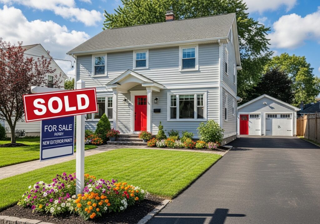  Homes with fresh exterior paint often sell faster. Real estate listings frequently note paint updates as a selling point.