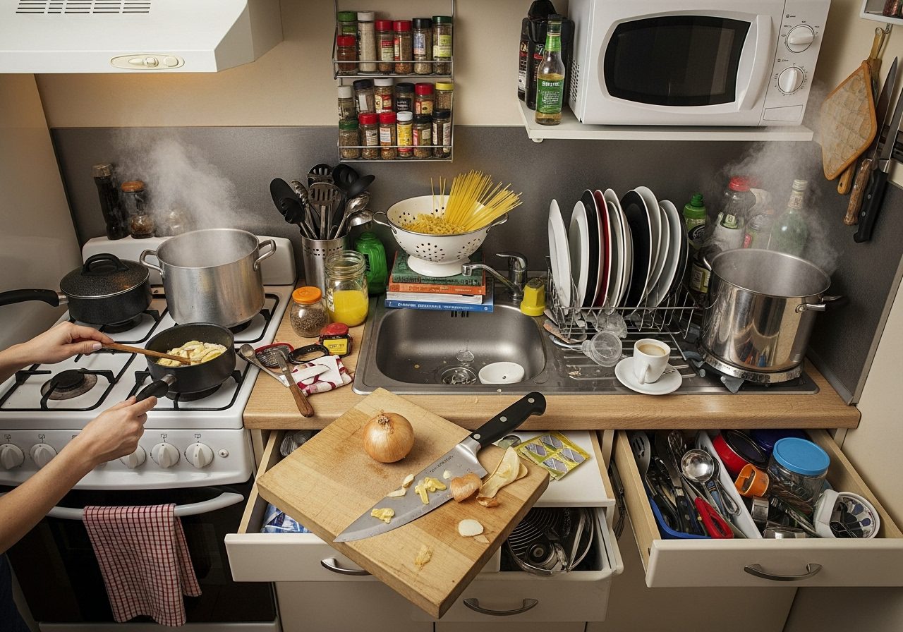 Small Kitchen Problems? 10 Improvement Ideas Create Space