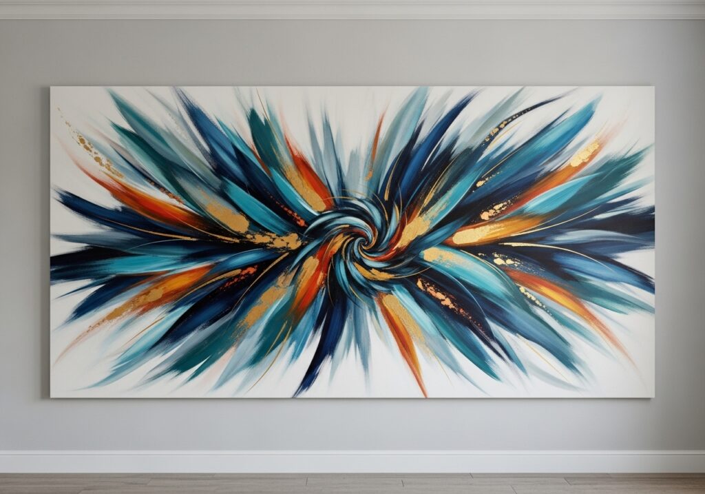 Large Abstract Canvas Art