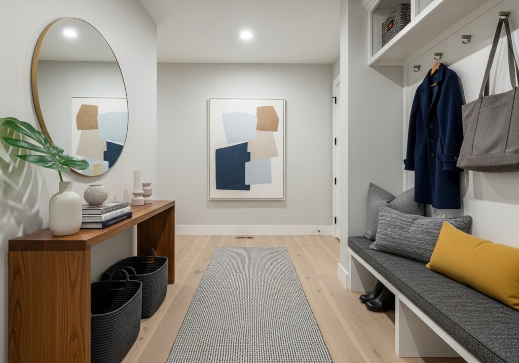 Organized modern entry