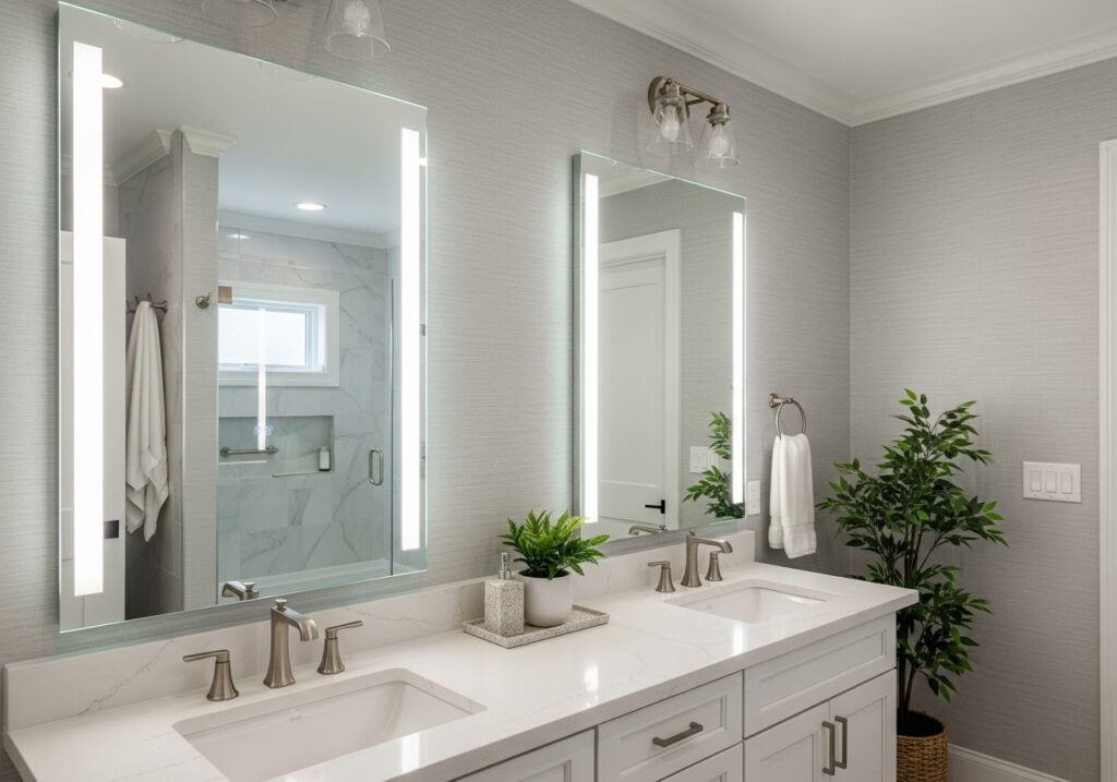 Add Task Lighting Near Mirrors