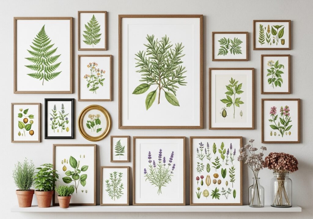 Botanical Prints or Herb Artwork