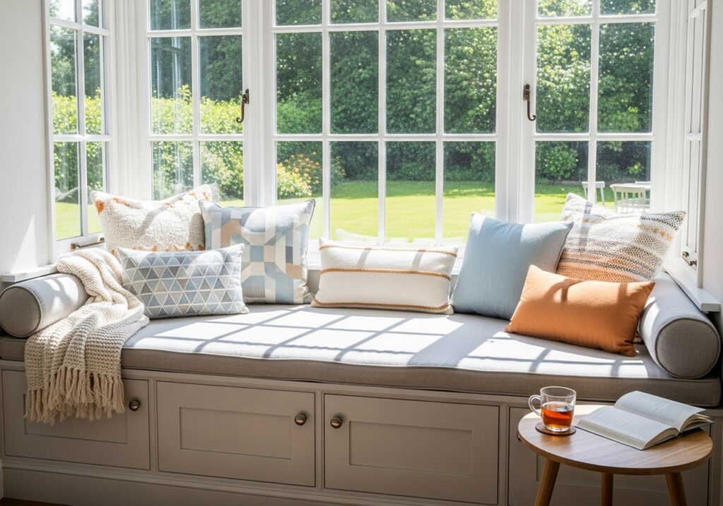 Built-in window bench