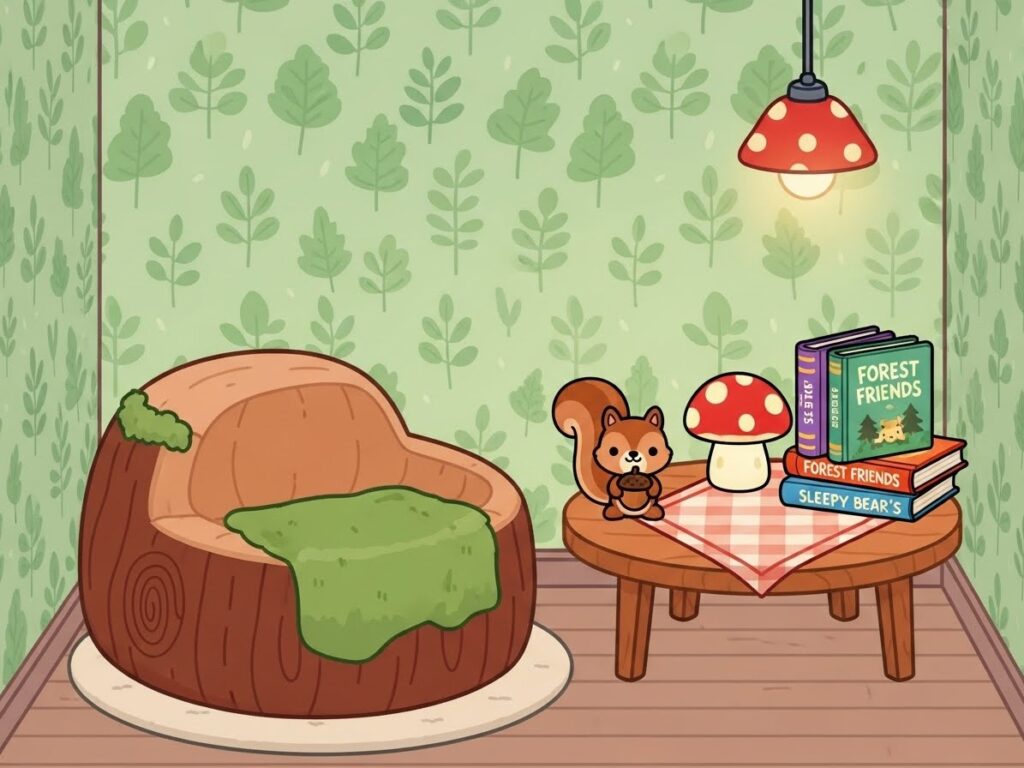 Cozy Woodland Den