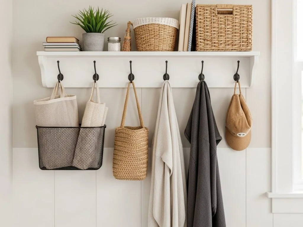 Add Wall Hooks in Every Room