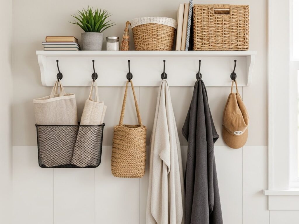 Add Wall Hooks in Every Room