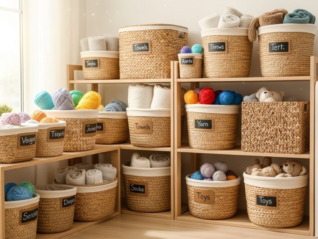 Baskets for Soft or Loose Items