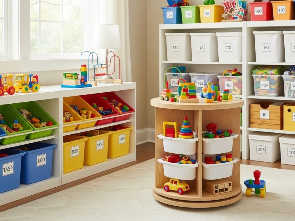 Rotate and Store Kids’ Toys Strategically