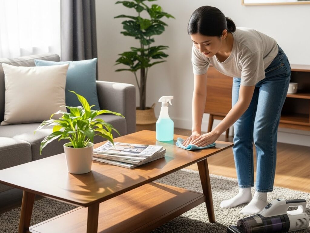 Simple Cleaning and Reset Routine