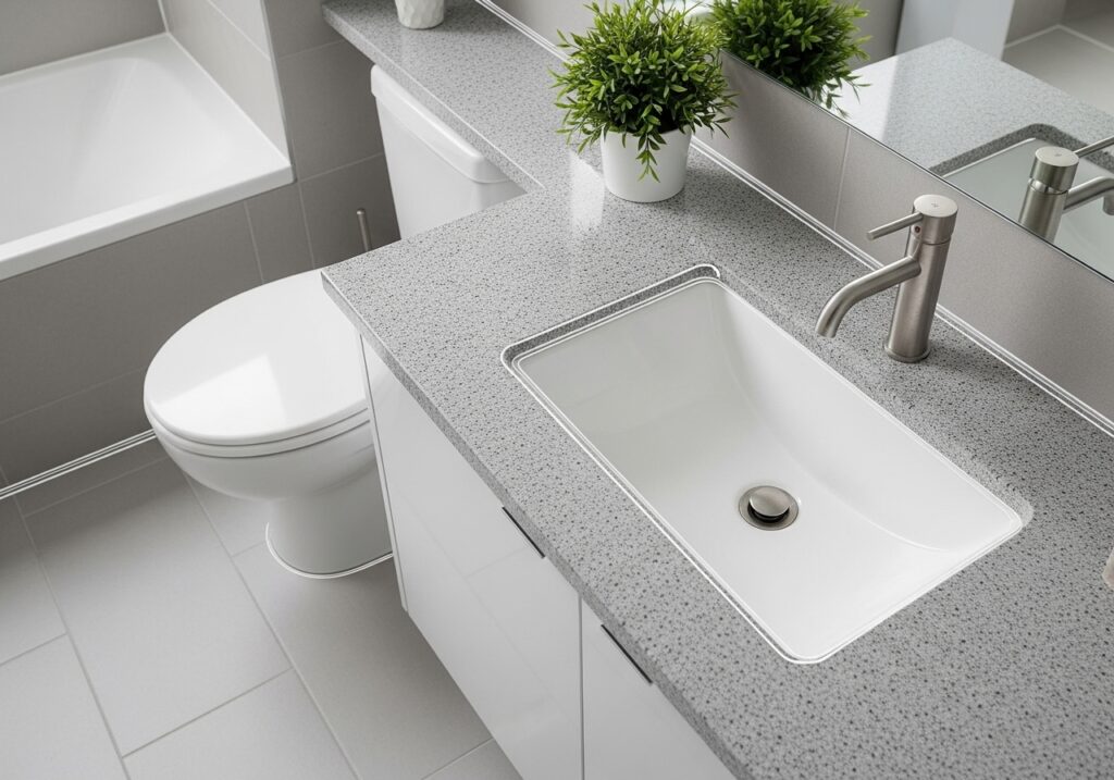  Seal Gaps Around Fixtures