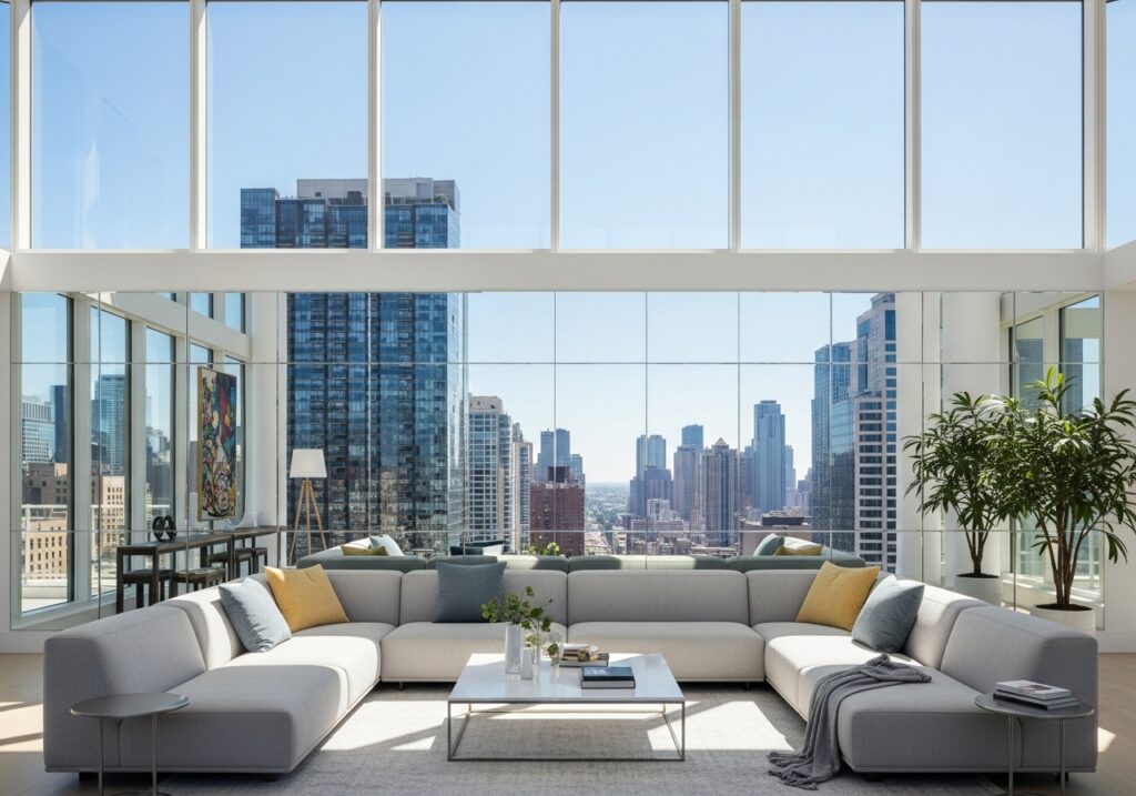 Use Mirrors Across Light