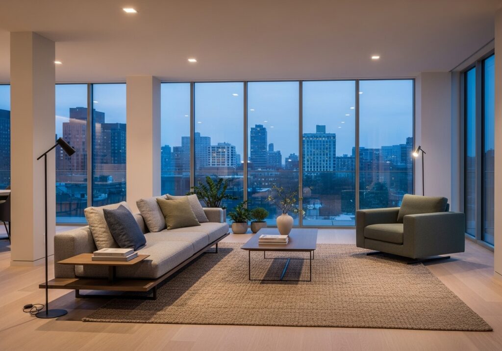 Choose Low-Profile Furniture