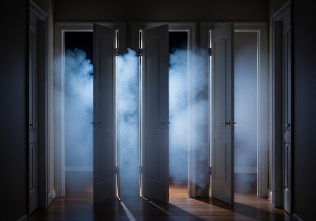 closed doors block airflow