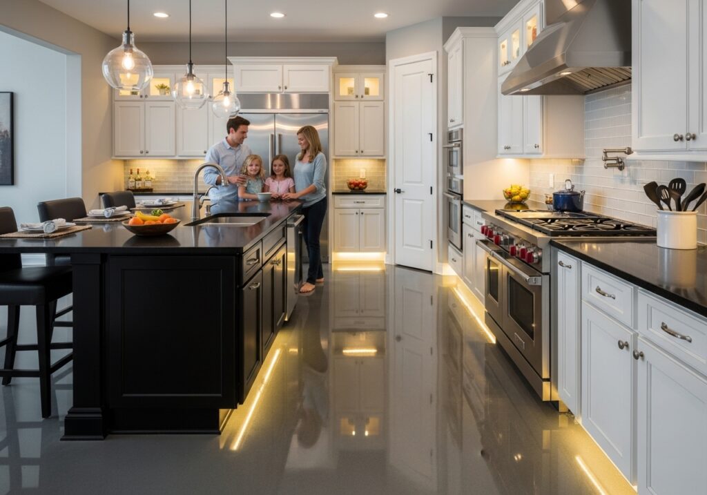 Epoxy Flooring for Kitchen Spaces