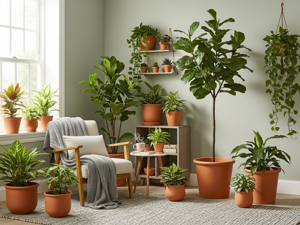 Use Matching Pots and Planters