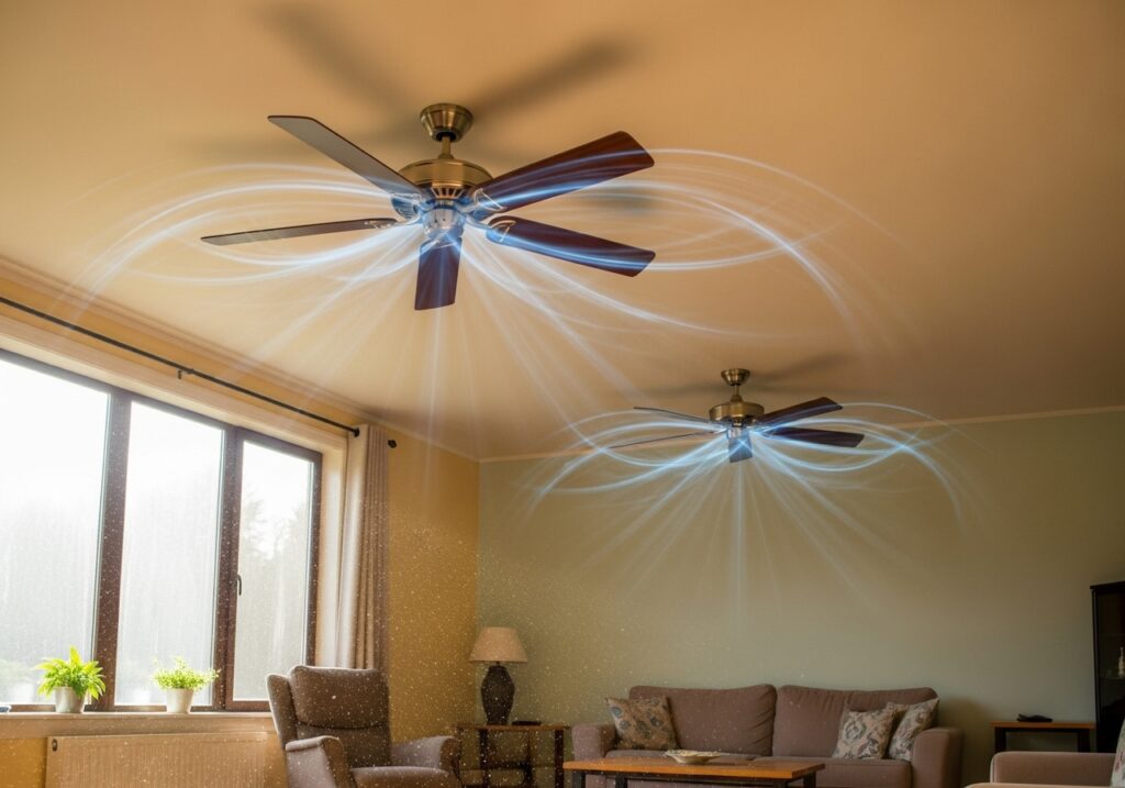 ceiling fans help airflow