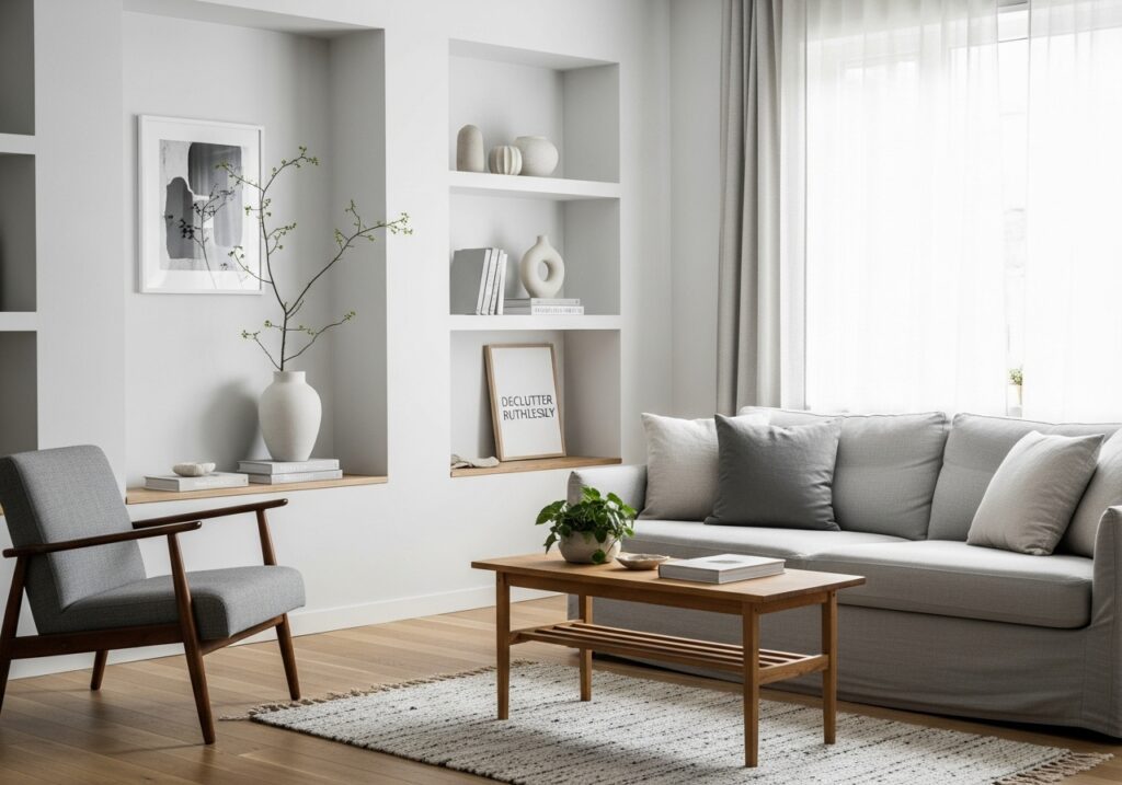 Declutter Ruthlessly