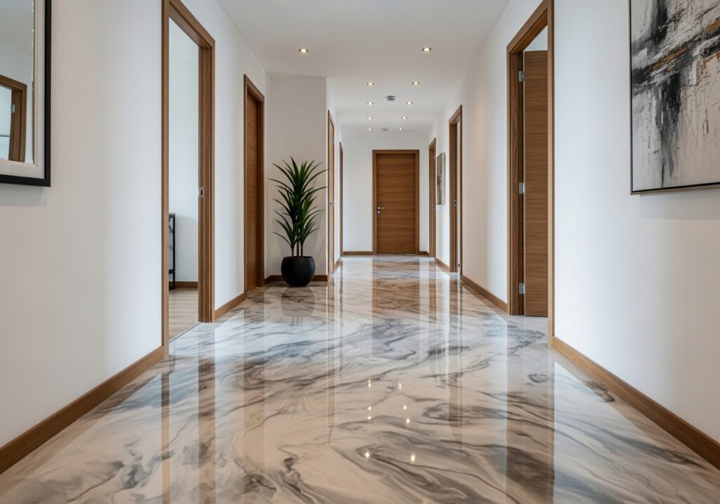 Epoxy Flooring for Hallways