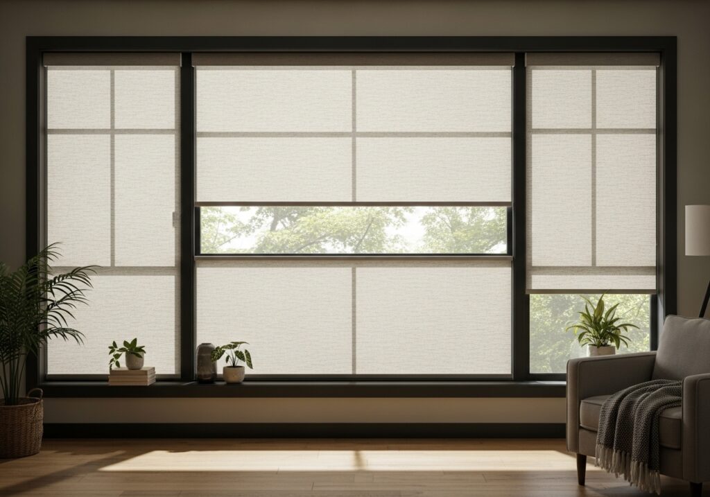  Light-Filtering Roller Shades