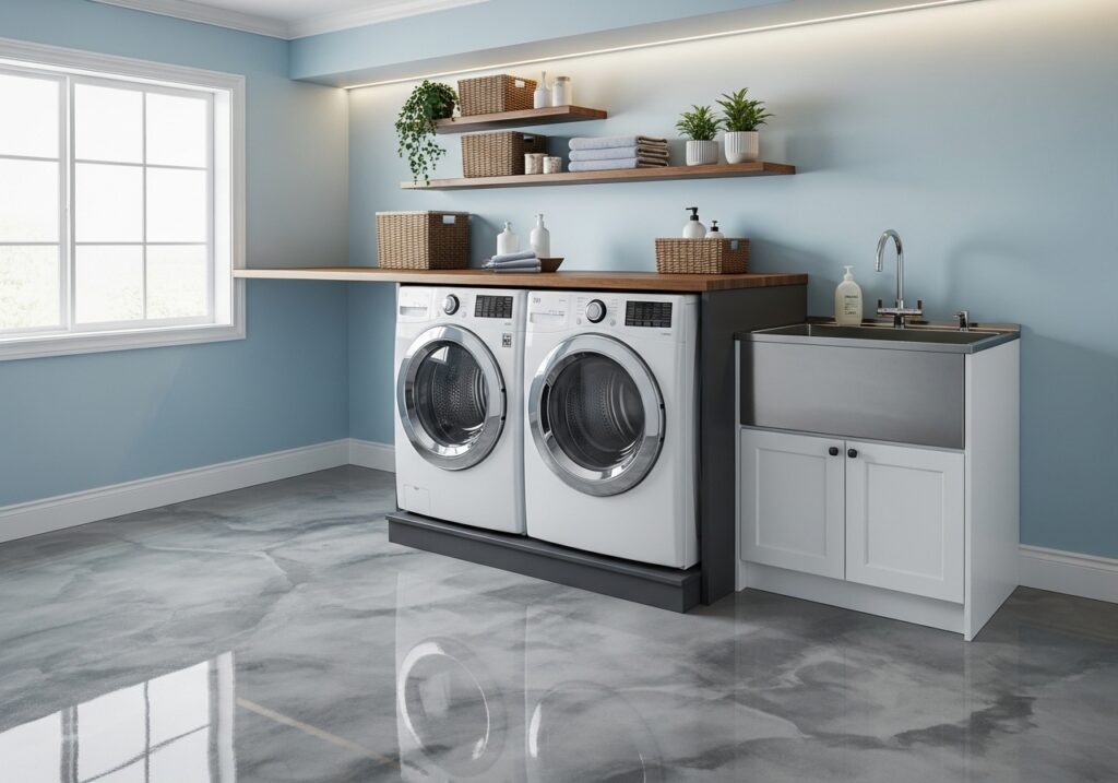 Epoxy Flooring for Laundry Rooms
